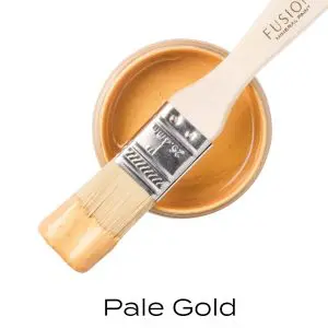 metallic pale gold paint