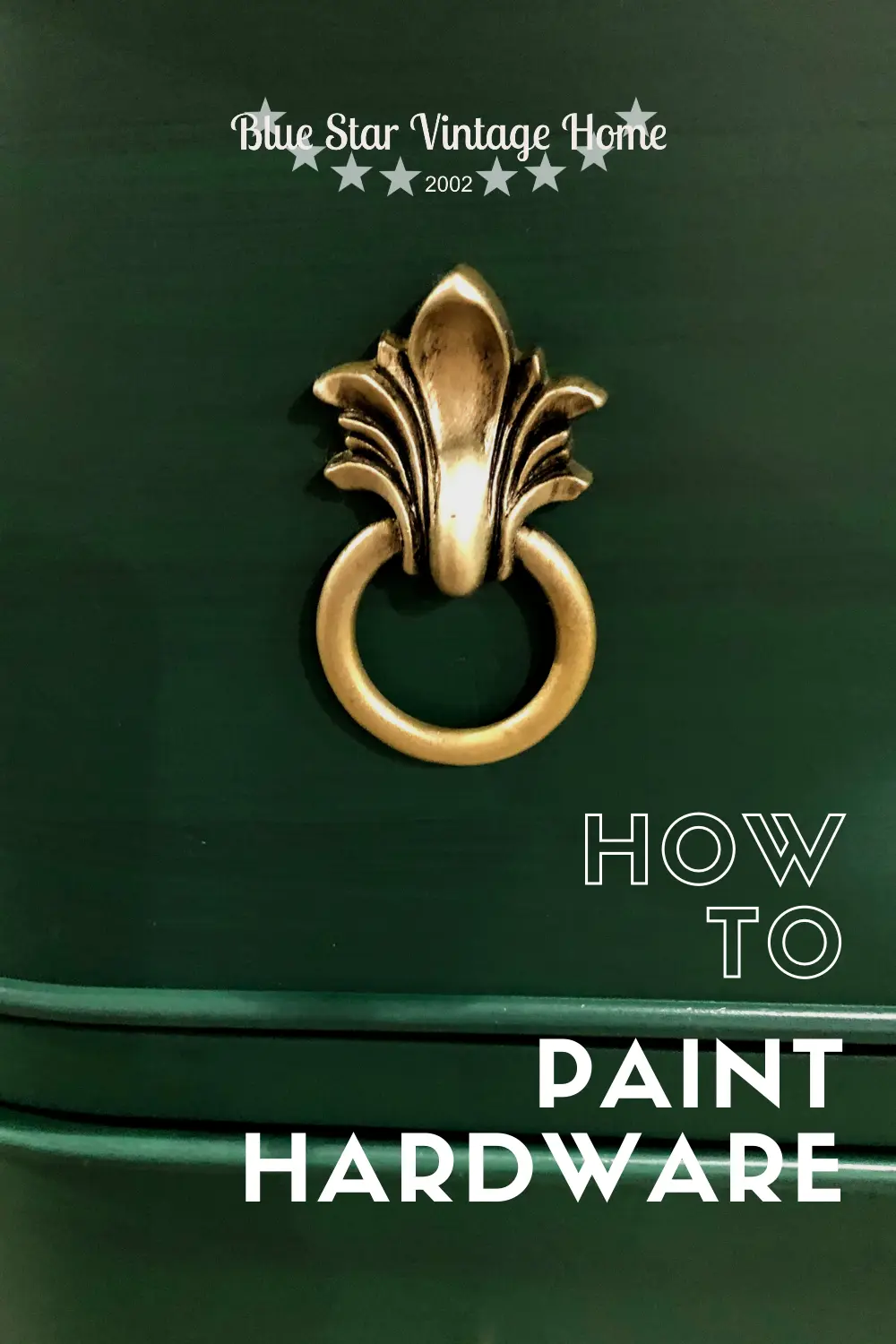How to paint hardware 2 How to Paint Hardware