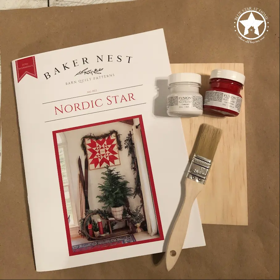blue star nordic kit Four Easy Steps to Paint a Barn Quilt