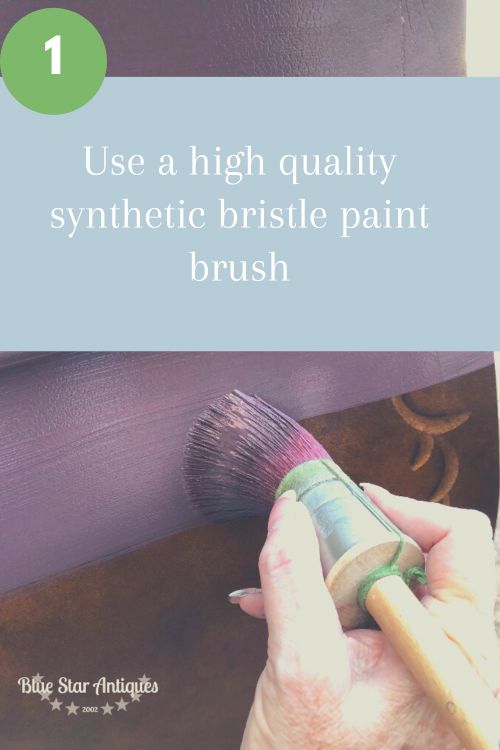 step 1 choose a good brush