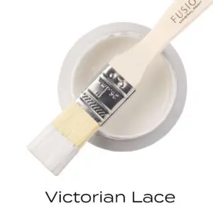 victorian lace fusion mineral paint