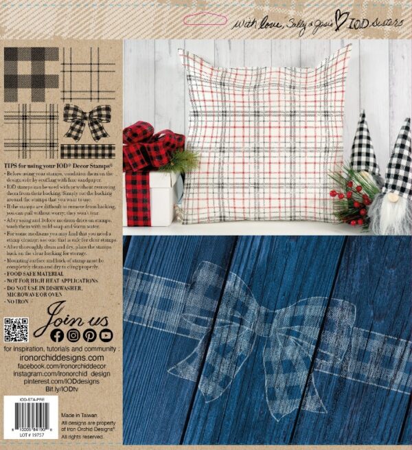 Copy of IOD STA PRE Packaging Pretty in Plaid Stamp